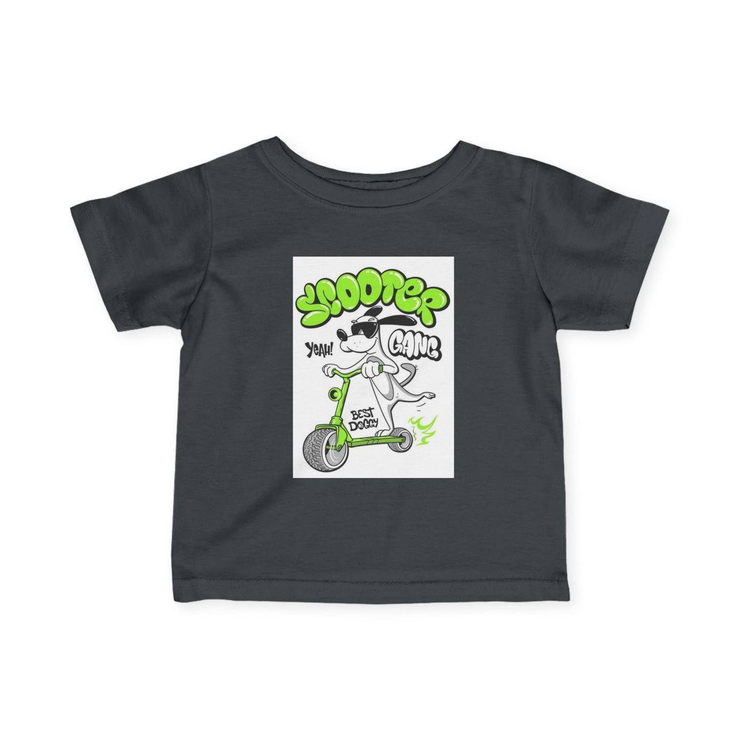 Cool Scooter Graphic Infant Tee | Toddler Shirt, Baby Gift, Kids Clothing, Birthday Surprise, Playdate Outfit