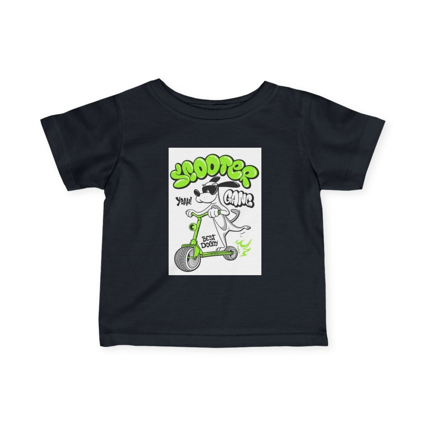Cool Scooter Graphic Infant Tee | Toddler Shirt, Baby Gift, Kids Clothing, Birthday Surprise, Playdate Outfit