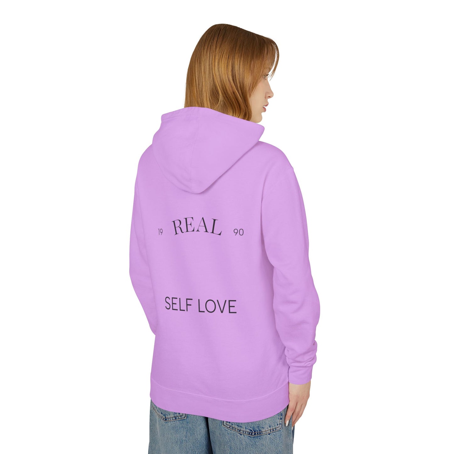 Trendy Unisex Hoodie with Artistic Design, Perfect for Self Love Days, Gift for Hip-Hop Fans, Stylish Streetwear, Cozy Layering