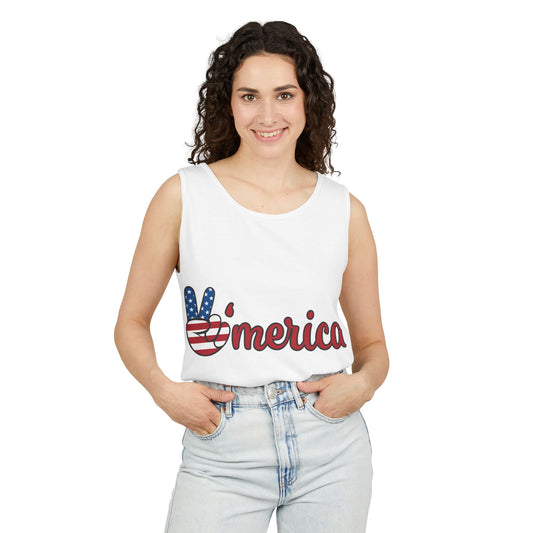 Patriotic Tank Top - Comfort Meets Freedom, Unisex Independence Day Apparel, 4th of July Gift, Summer Wear, Casual Style