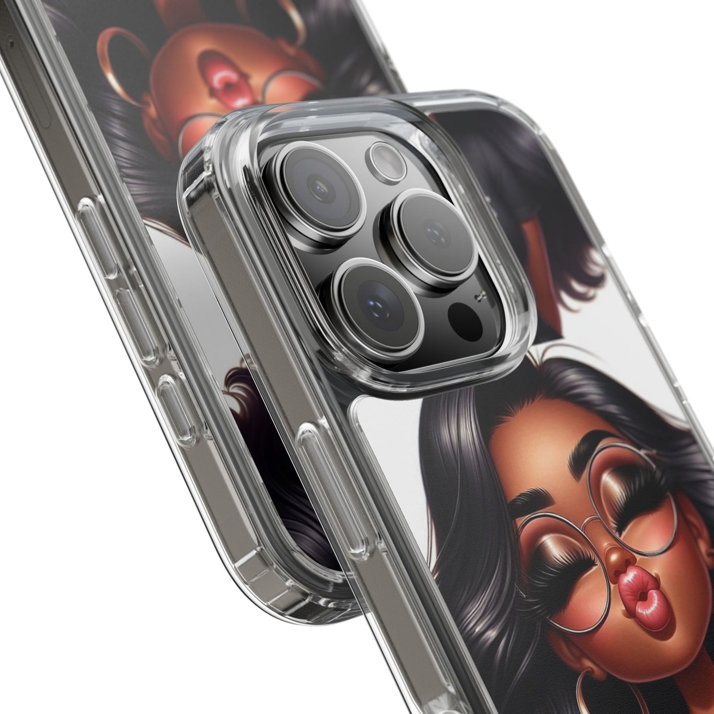 Trendy Phone Case with Attitude, Clear iPhone Cover, Fun Gift for Her, Stylish Phone Accessory, Perfect for Everyday Use