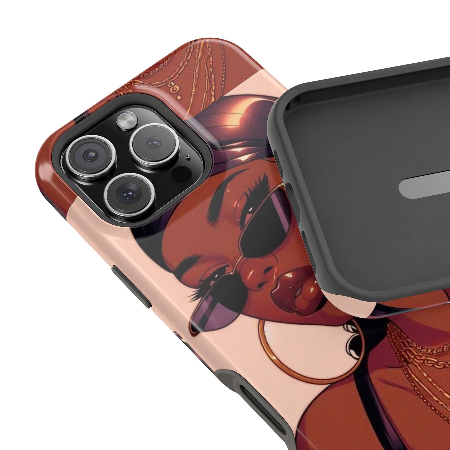 Trendy Magnetic Tough Phone Cases, Stylish Accessories, Gift for Her, Phone Protection, Fashionable Cell Cover