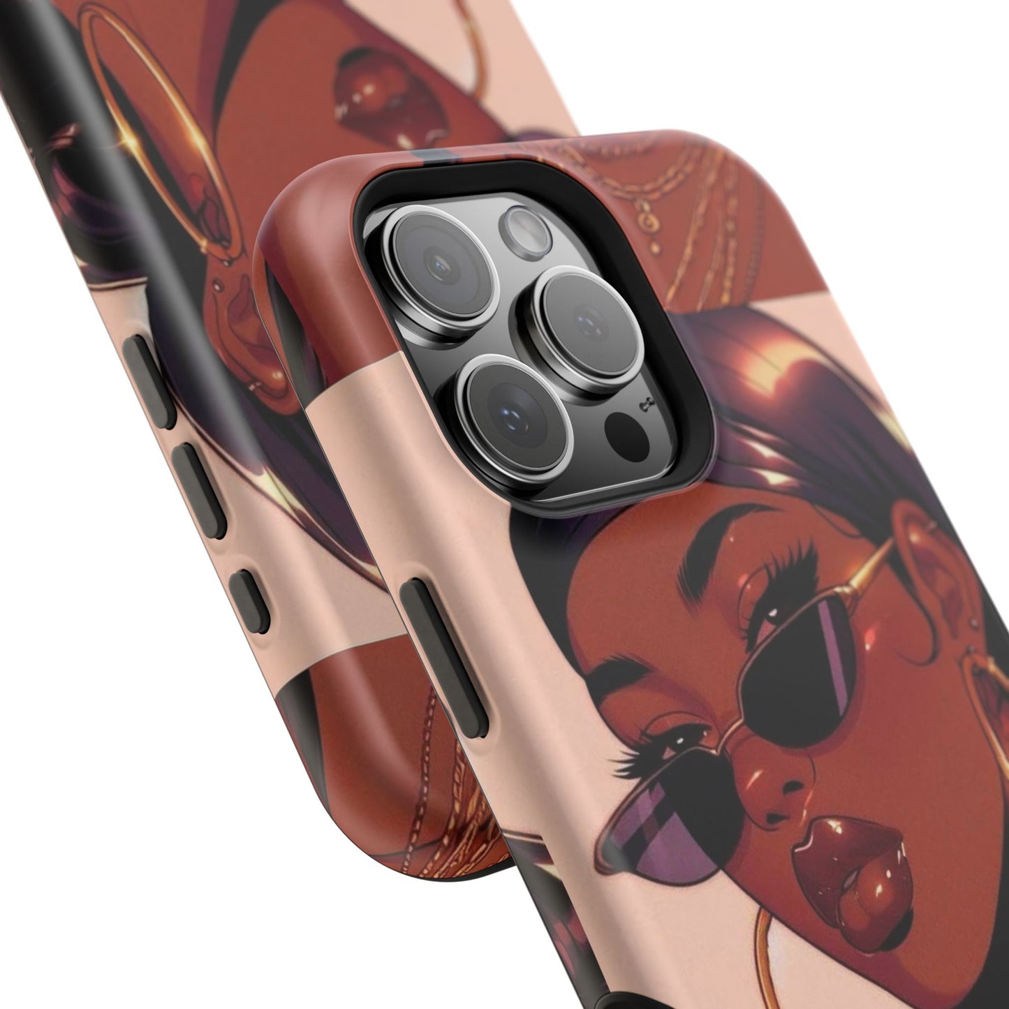 Trendy Magnetic Tough Phone Cases, Stylish Accessories, Gift for Her, Phone Protection, Fashionable Cell Cover