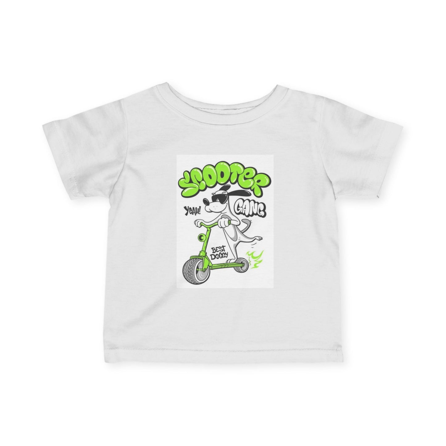 Cool Scooter Graphic Infant Tee | Toddler Shirt, Baby Gift, Kids Clothing, Birthday Surprise, Playdate Outfit