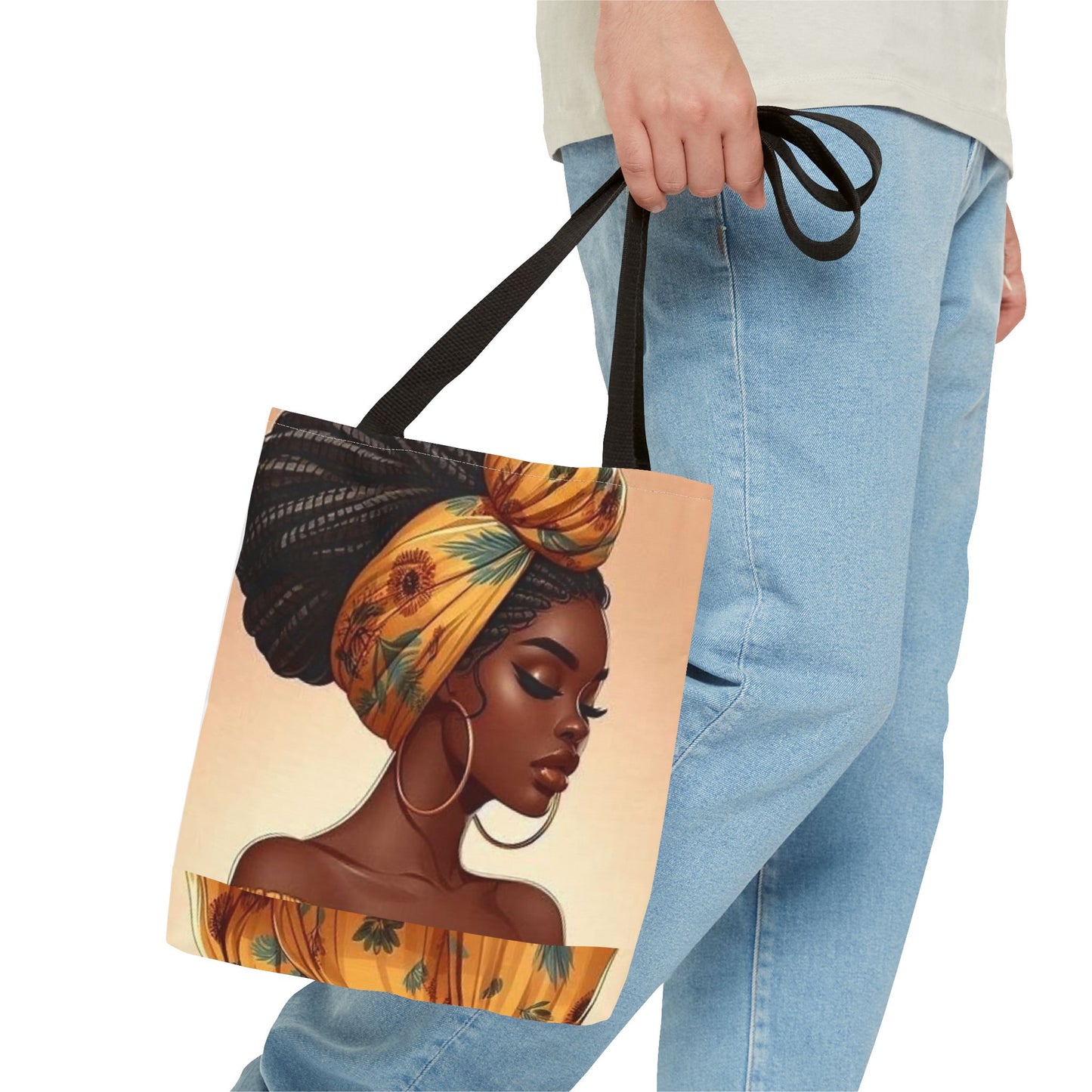 Chic African Print Tote Bag, Perfect for Everyday Use, Eco-Friendly Shopping, Gift for Her, Stylish Beach Bag, Travel Companion
