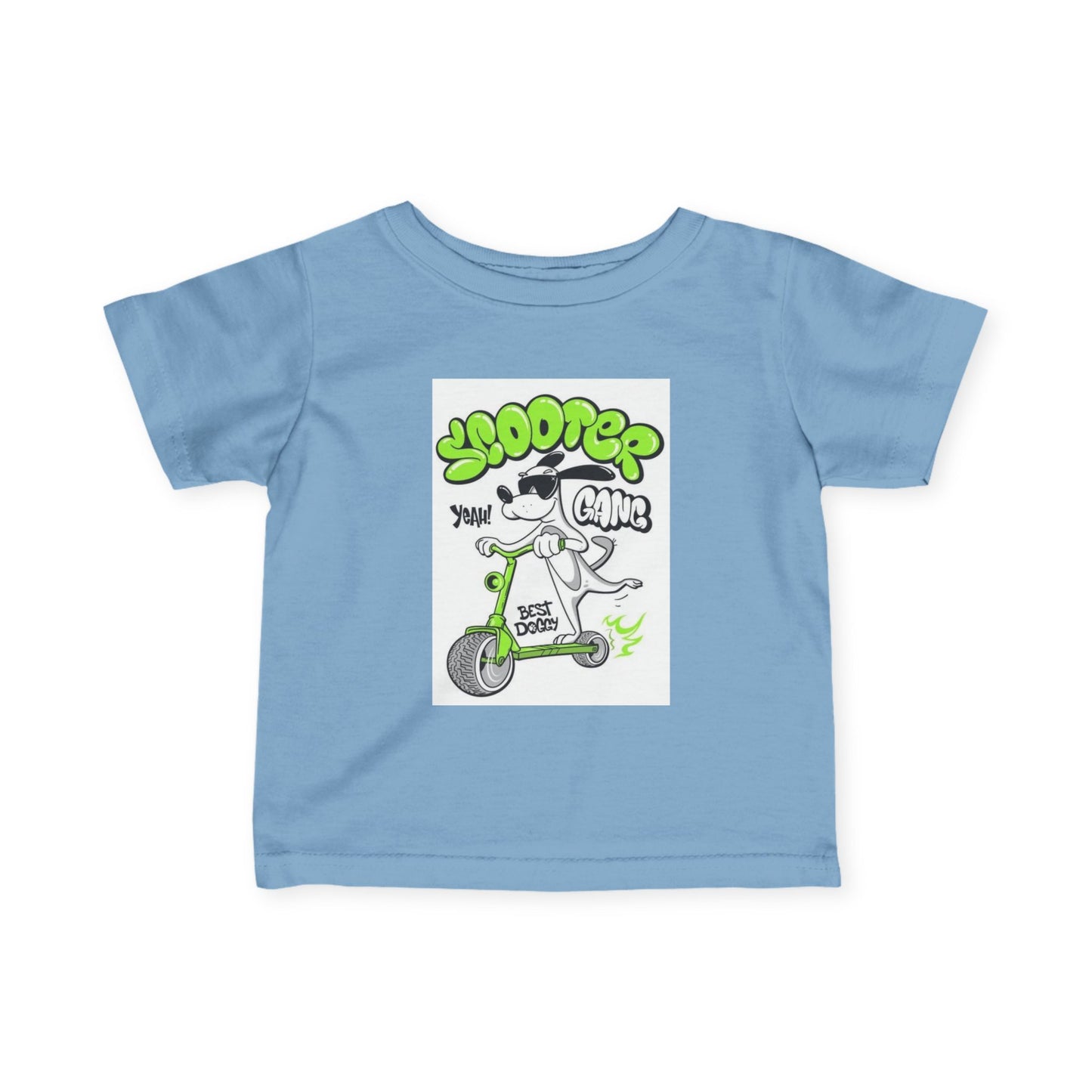Cool Scooter Graphic Infant Tee | Toddler Shirt, Baby Gift, Kids Clothing, Birthday Surprise, Playdate Outfit
